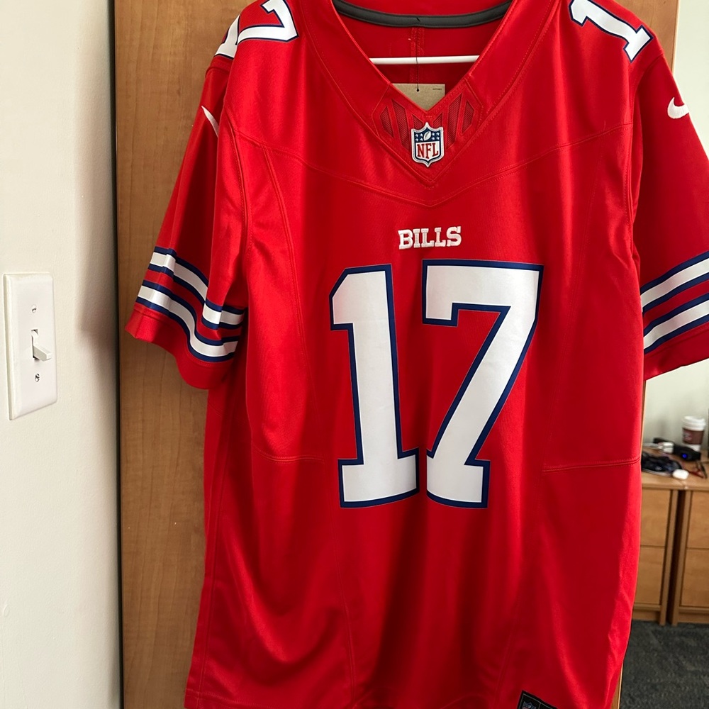 Josh Allen Nike Limited Vapor F.U.S.E Rush Red Jersey